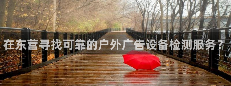 杏宇平台注册地址在哪里：在东营寻找可靠的户外广告设备检测服务？