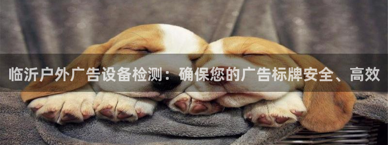 杏宇平台官网注册：临沂户外广告设备检测：确保您的广告标牌安全、高效