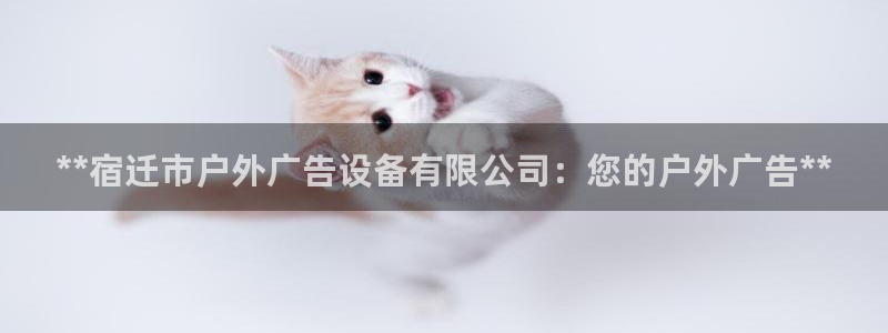 杏宇平台客服：**宿迁市户外广告设备有限公司：您的户外广告**