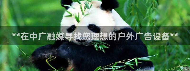 杏宇平台登录方法：**在中广融媒寻找您理想的户外广告设备**