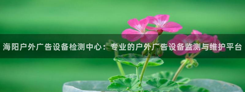 杏宇官方平台官网下载：海阳户外广告设备检测中心：专业的户外广告设备监测与维护平台