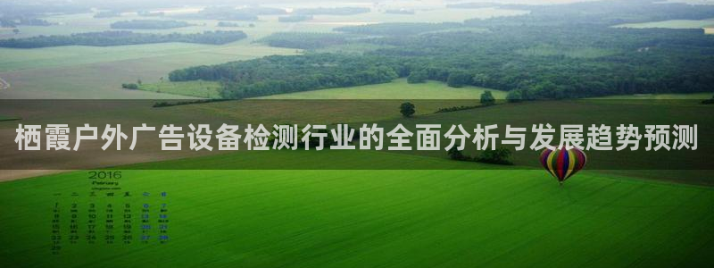 杏宇平台官网注册：栖霞户外广告设备检测行业的全面分析与发展趋势预测